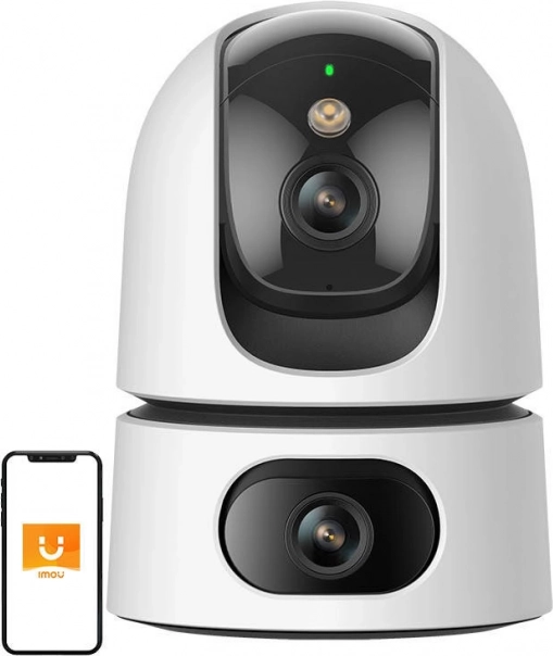 Vnútorná Wi‑Fi kamera imou Ranger Dual 8MP s otočným duálnym objektívom