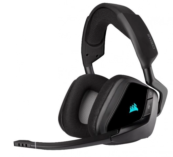 Bezdrôtové slúchadlá Void RGB Elite v uhlíkovej farbe