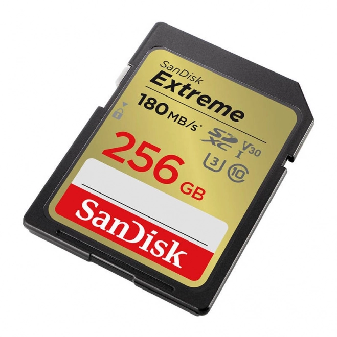 Pamäťová karta Sandisk Extreme SDXC 256 GB 180/130 MB/s UHS-I U3