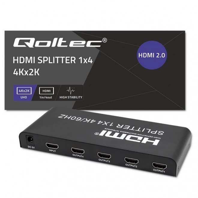 Aktívny HDMI rozdeľovač 4K