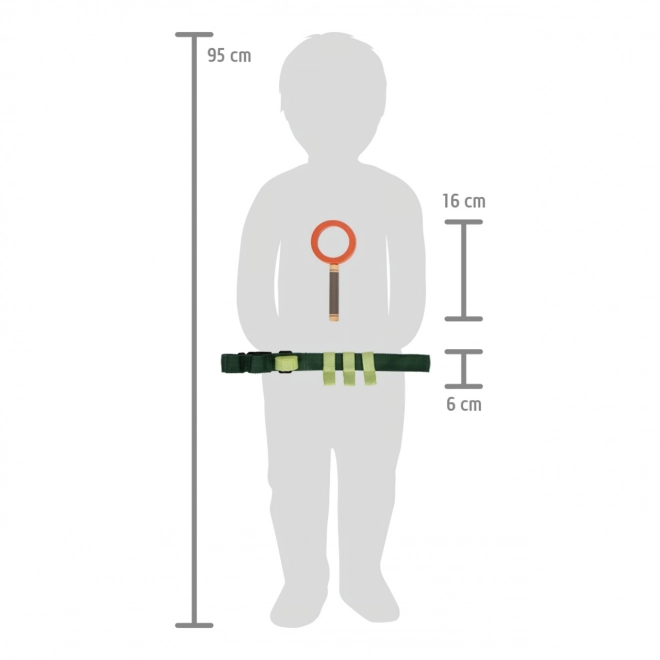 Opasok s príslušenstvom pre prieskumníkov Small Foot Discover