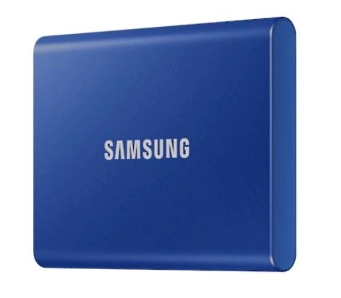 Prenosný SSD disk T7 2TB USB 3.2 Gen.2 Modrý