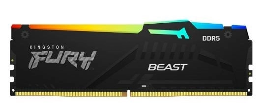 Pamäť DDR5 Fury Beast RGB 16GB