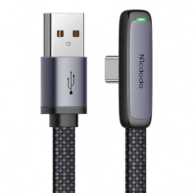 Kábel USB na USB-C Mcdodo 6A 90 stupňov 1.2m