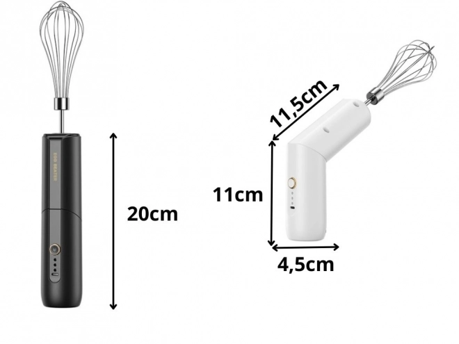 Bezdrôtový elektrický šľahač na vajcia USB