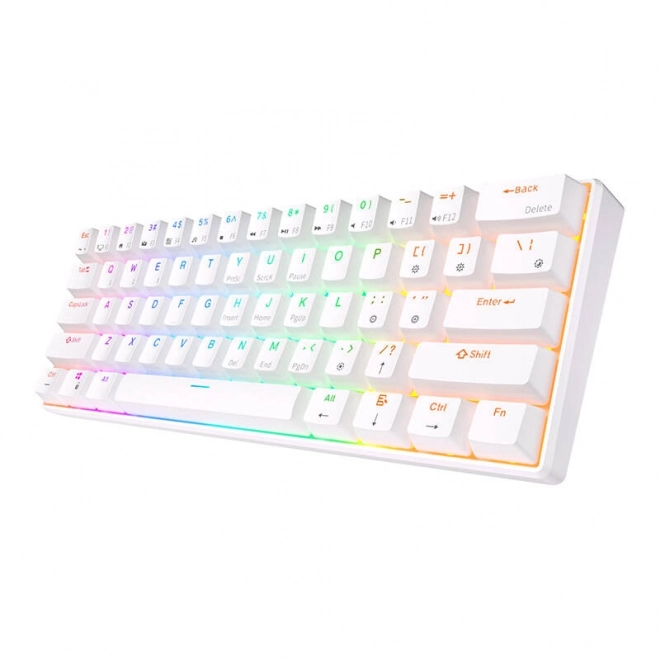 Mechanická klávesnica Royal Kludge RK61 RGB biela