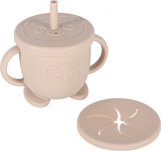 Pohárik 2v1: so slamkou aj na desiatu