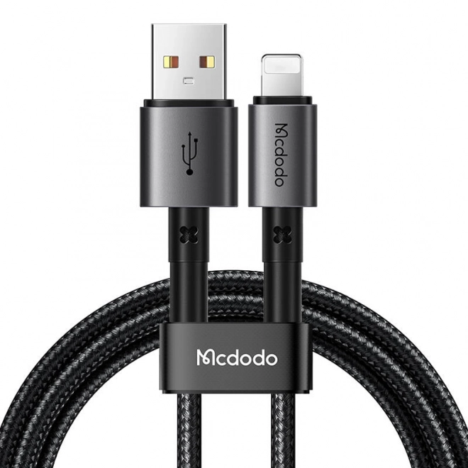 Nabíjací a dátový kábel Mcdodo USB-A na Lightning 1,2 m čierny