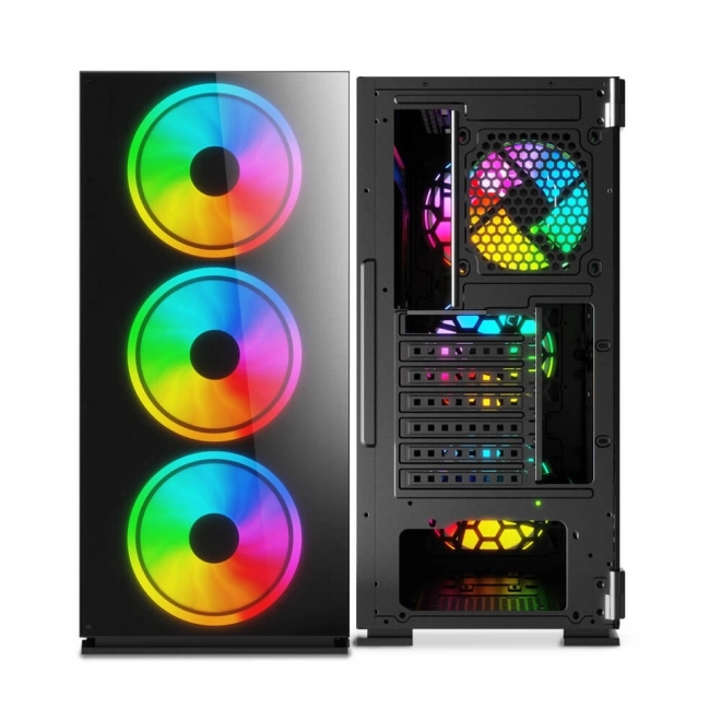 Pc skriňa Savio Prime X1 ARGB