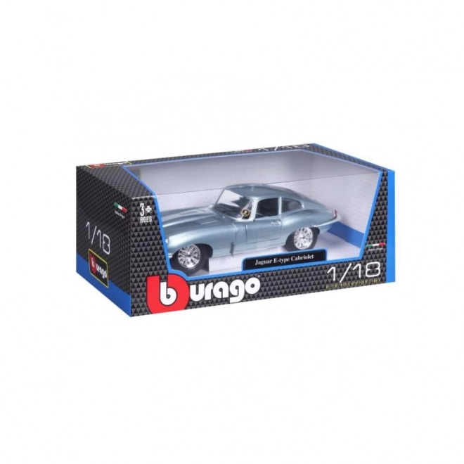 Kovový model Jaguar E Coupe od Bburago