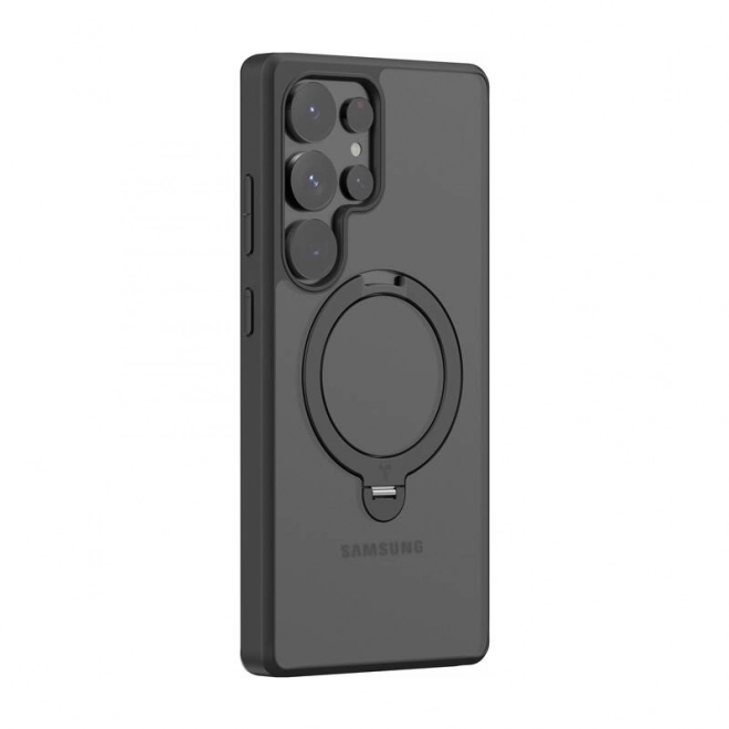 Pouzdro na telefón pre Samsung S25 Ultra od Torras Ostand Spin Series čierne