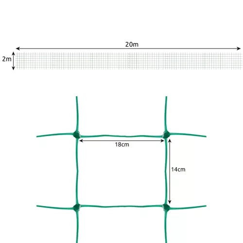 Siatka podpora pre rastliny 2x20m Gardlov