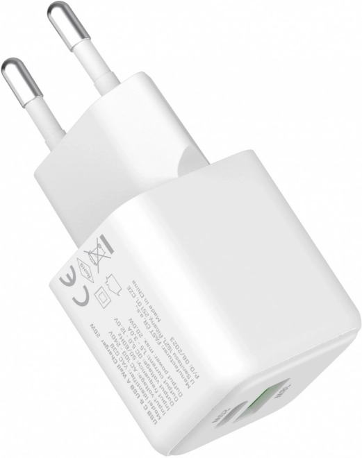 Kompaktná USB nabíjačka GaN VOLT 20W