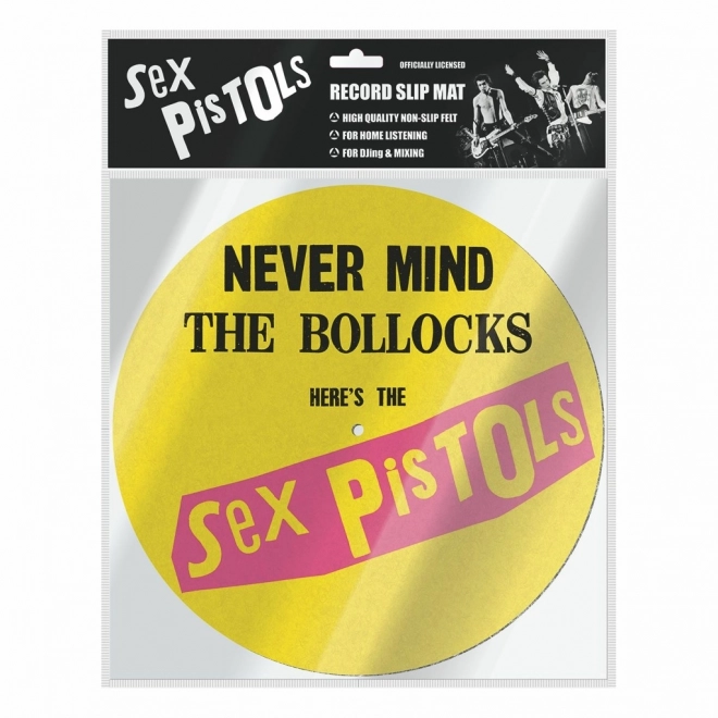 Podložka na gramofón s motívom Sex Pistols