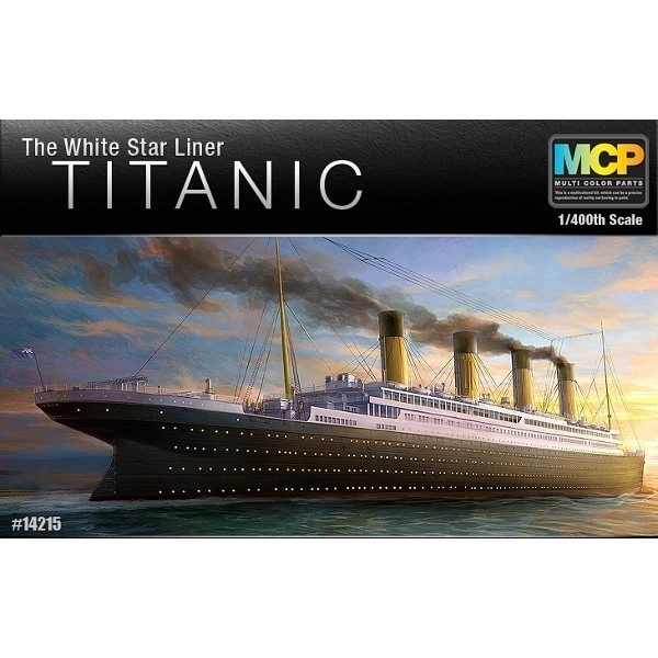 Model lode RMS Titanic Biela hviezda