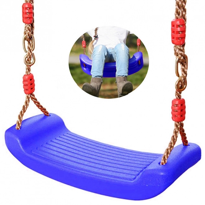 Záhradná hojdačka pre deti s pevnou doskou