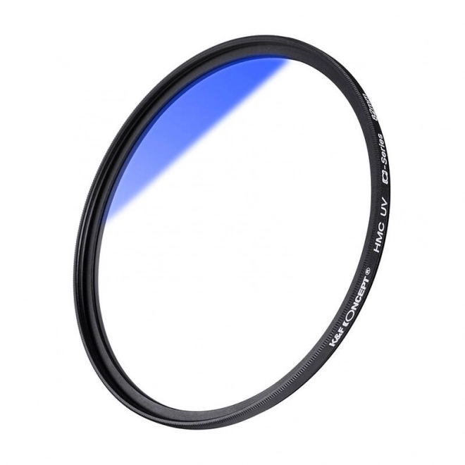 Filtr UV 43 mm s modrou povrchovou úpravou K&F Concept Classic