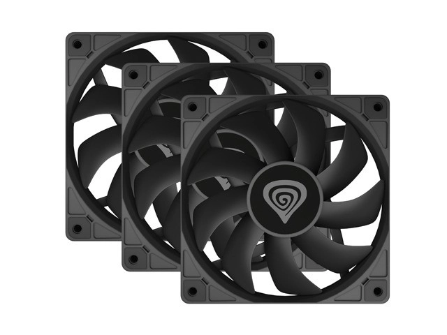 Sada 3 ventilátorov Genesis Oxal 120
