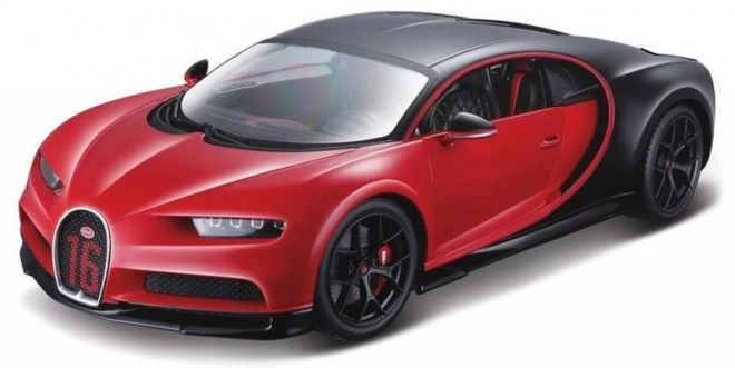 Bburago 1:18 Plus Bugatti Chiron Sport Červený