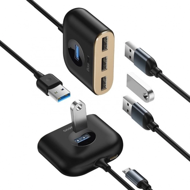 Baseus štvorportový USB Hub