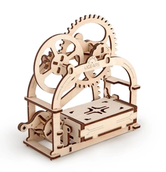 Mechanická drevená krabička 3D puzzle UGEARS