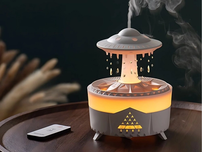 Zvlhčovač vzduchu a vonný difuzér UFO