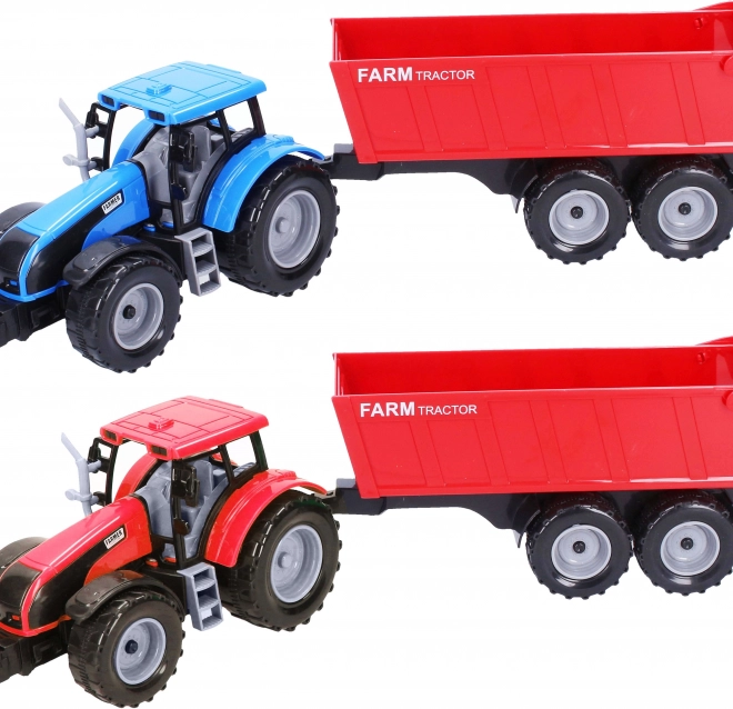 Traktor s vlečkou so zotrvačníkom 42 cm