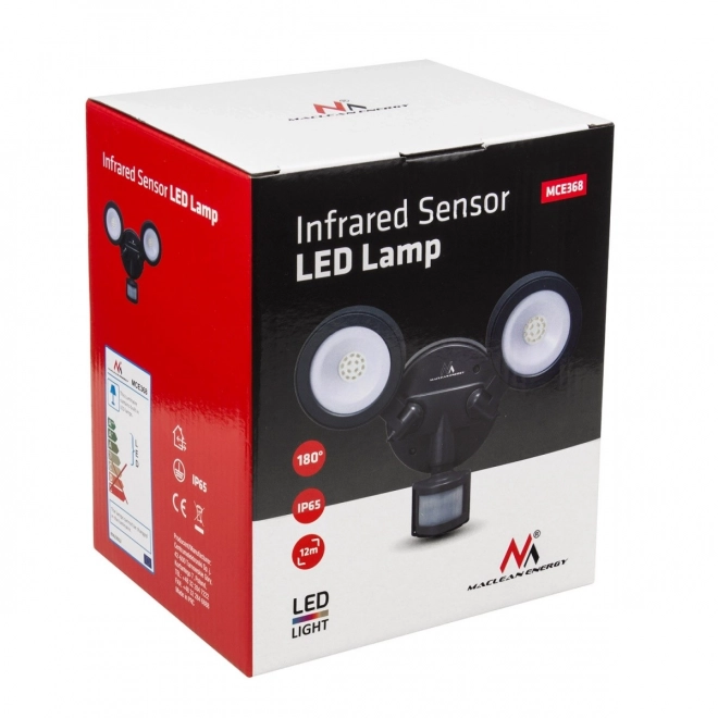 Nástenná lampa LED s PIR senzorom
