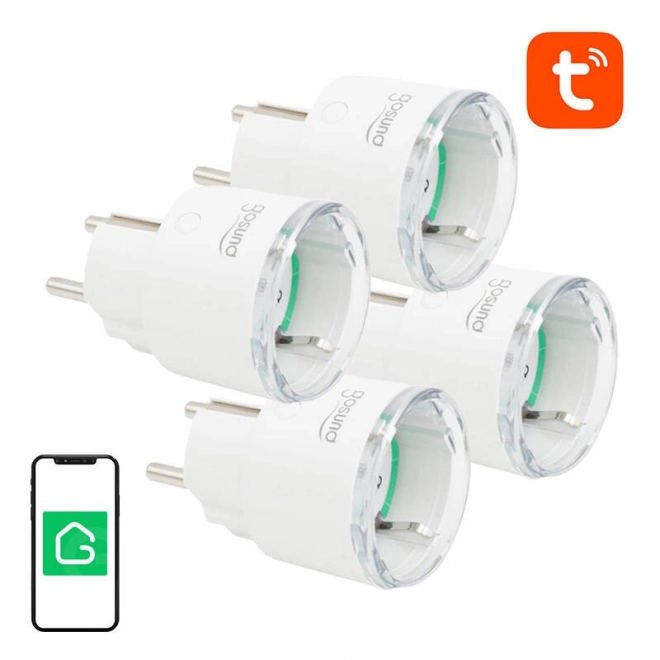 Inteligentná WiFi zásuvka Gosund SP111 4-pack