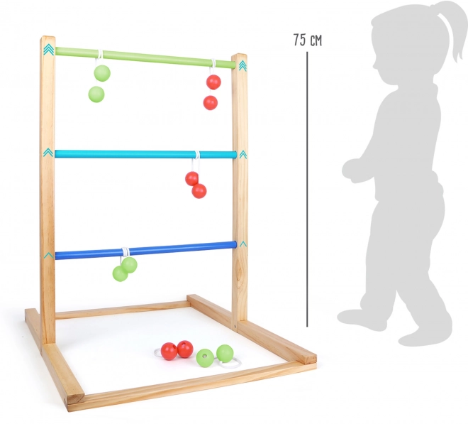 Small Foot hádzacia hra Golf Spin Ladder Active