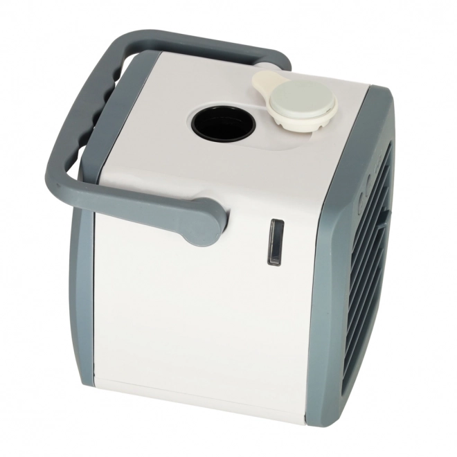 Prenosná stolná klimatizácia, ventilátor a zvlhčovač USB biela