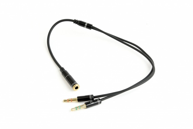 Stereo audio adaptér 2x3.5mm minijack