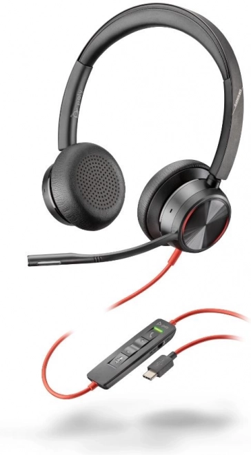 Stereofónne slúchadlá Poly Blackwire 8225 s USB-C/A