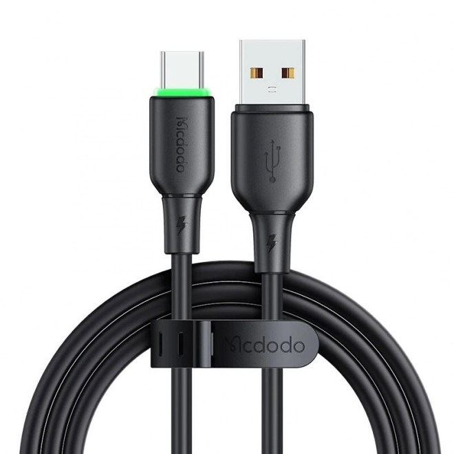 Kábel Mcdodo USB-C na USB-C 1.2m s LED svetlom