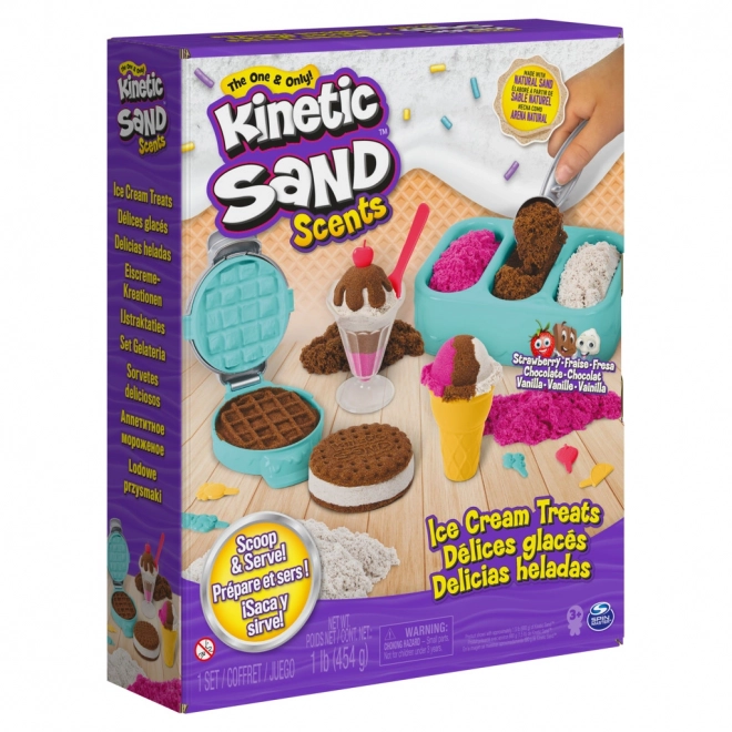 Voňavé kopčekové zmrzliny Kinetic Sand