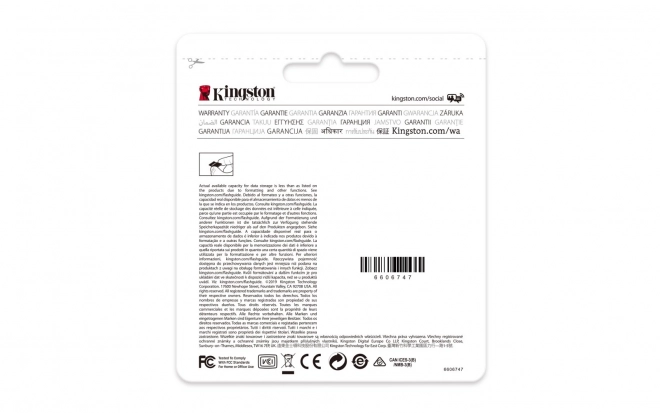 Pamäťová karta microSD Kingston 64GB