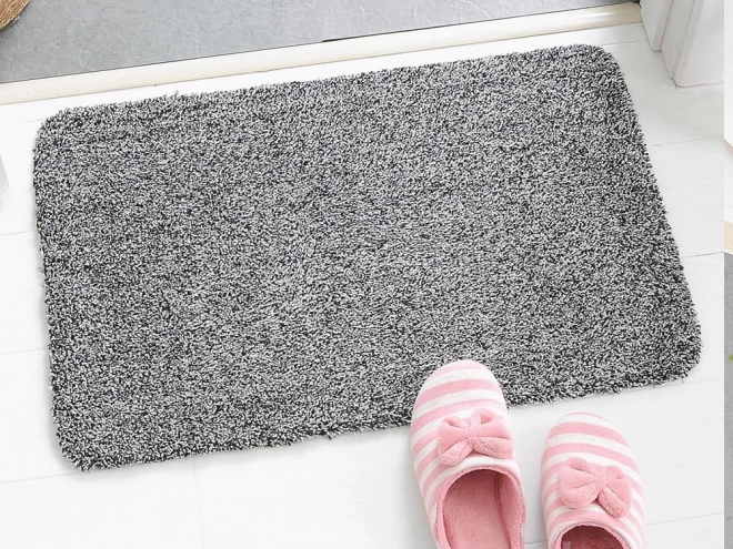 Magická rohožka na boty Clean Step Mat šedá