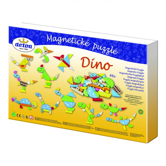 Magnetické puzzle Dino