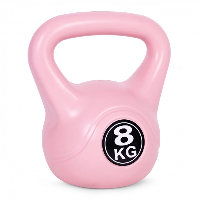 Kettlebell pre cvičenie 8 kg ružová ModernHome