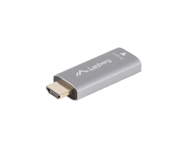 Adaptér HDMI na DisplayPort 4K strieborný