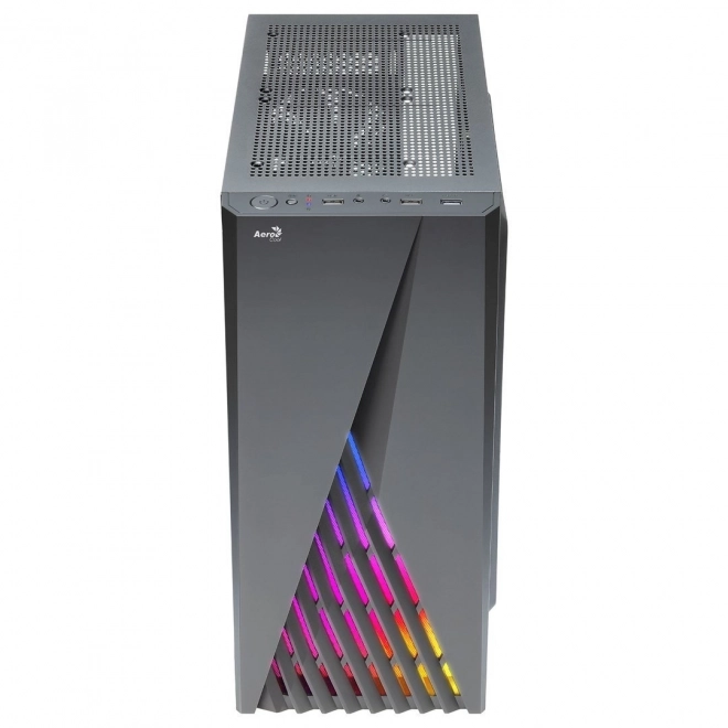 Delta Mid Tower PC skrinka s RGB osvetlením