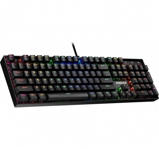 Mechanická klávesnica s RGB podsvietením