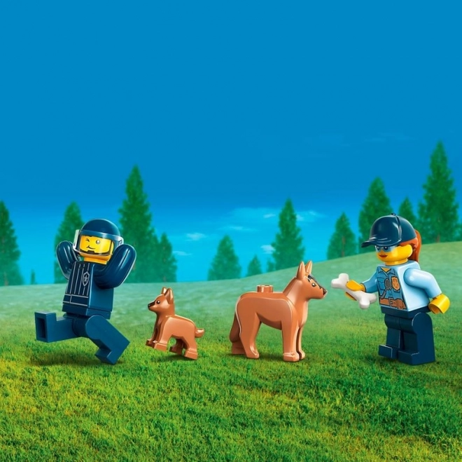 LEGO® City 60369 Výcvikové miesto mobilného policajného psa