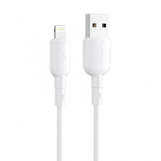 Rýchlonabíjací kábel USB na Lightning Vipfan X11 biely