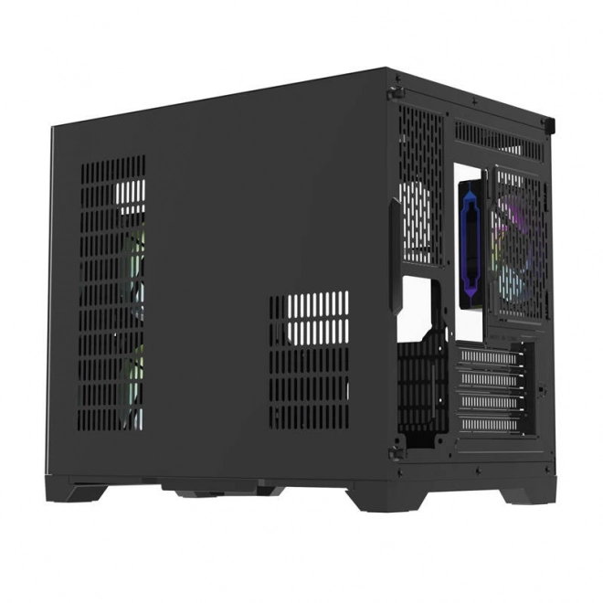Počítačová skriňa s RGB chladičmi Darkflash
