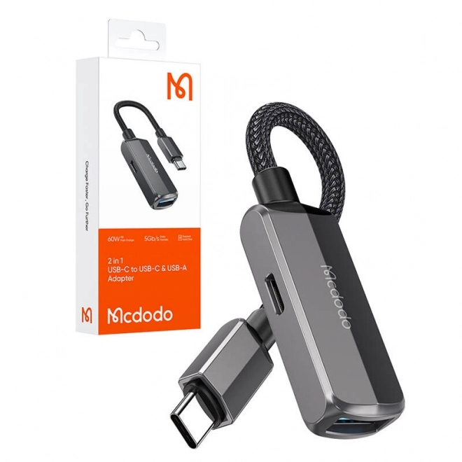 Otg adaptér z usb-c na usb-c a usb-a od Mcdodo