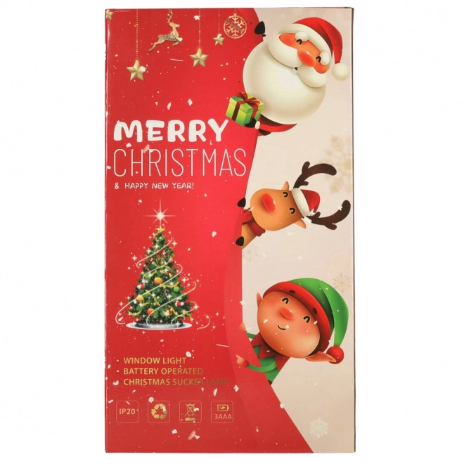 Vianočná závesná LED dekorácia Merry Christmas 45 cm