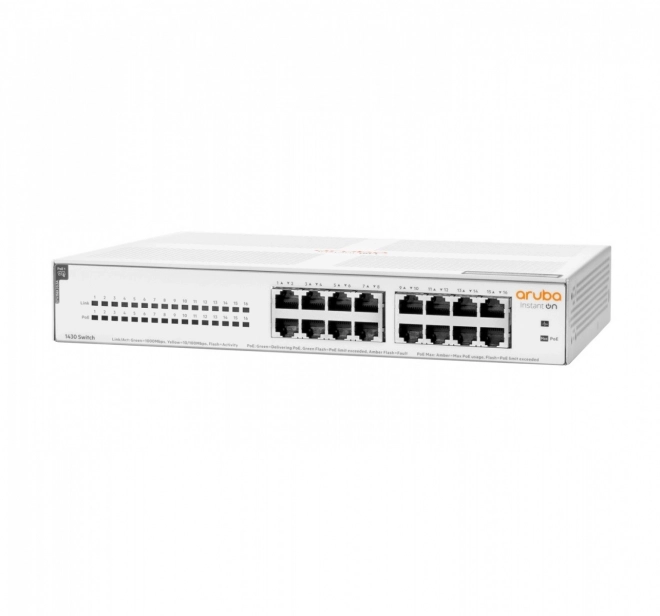 Komutátor Aruba Instant On 16 portov PoE