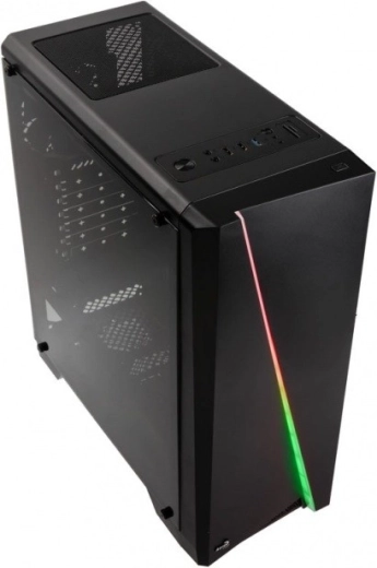 Priehľadný bočný panel na prezentáciu zostavy