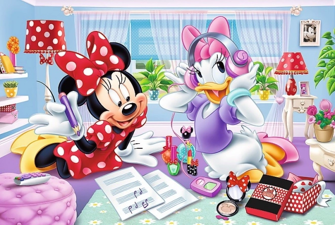 Puzzle 160 dielikov - Disney Minnie, Deň s priateľmi